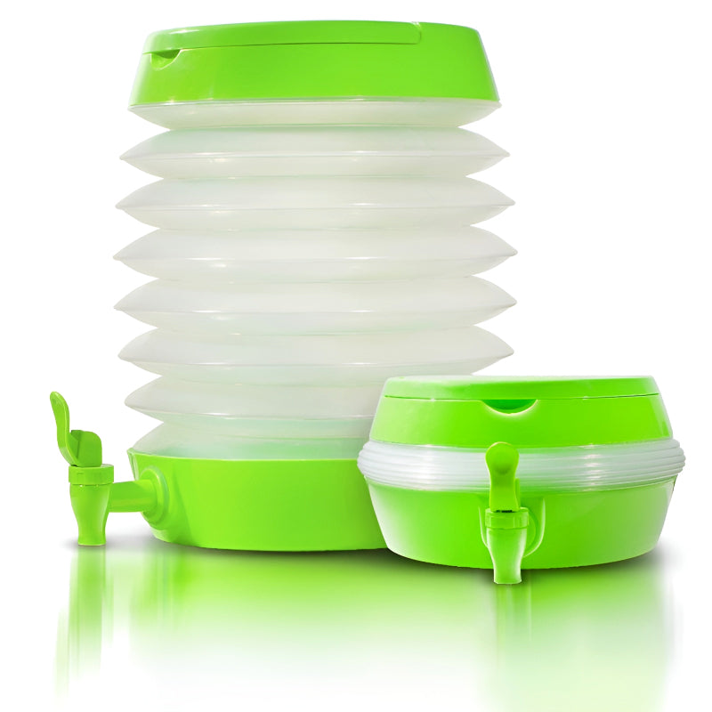 3.5-Liter Mini Portable Manual Foldable Multi-Purpose Beverage Dispenser