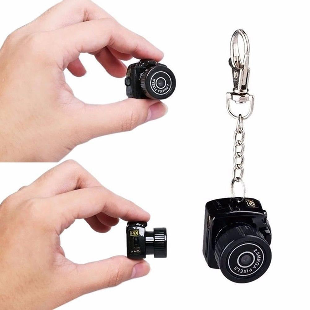 Mini Camera Micro DVR Camcorder Portable Webcam Voice Recorder 480P With Key Chain