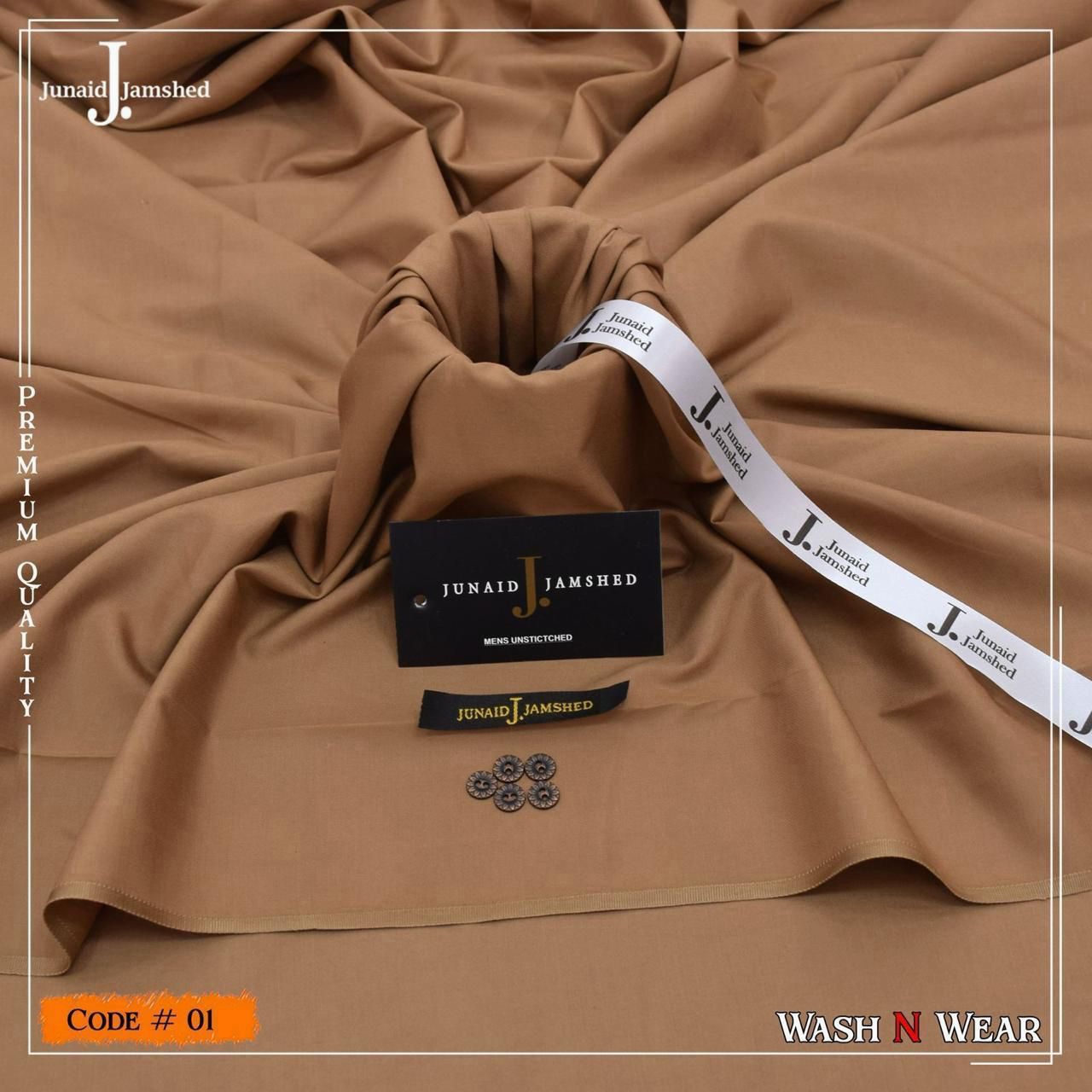 Luxury Super Soft Boski – Premium Wash & Wear Suit Fabric