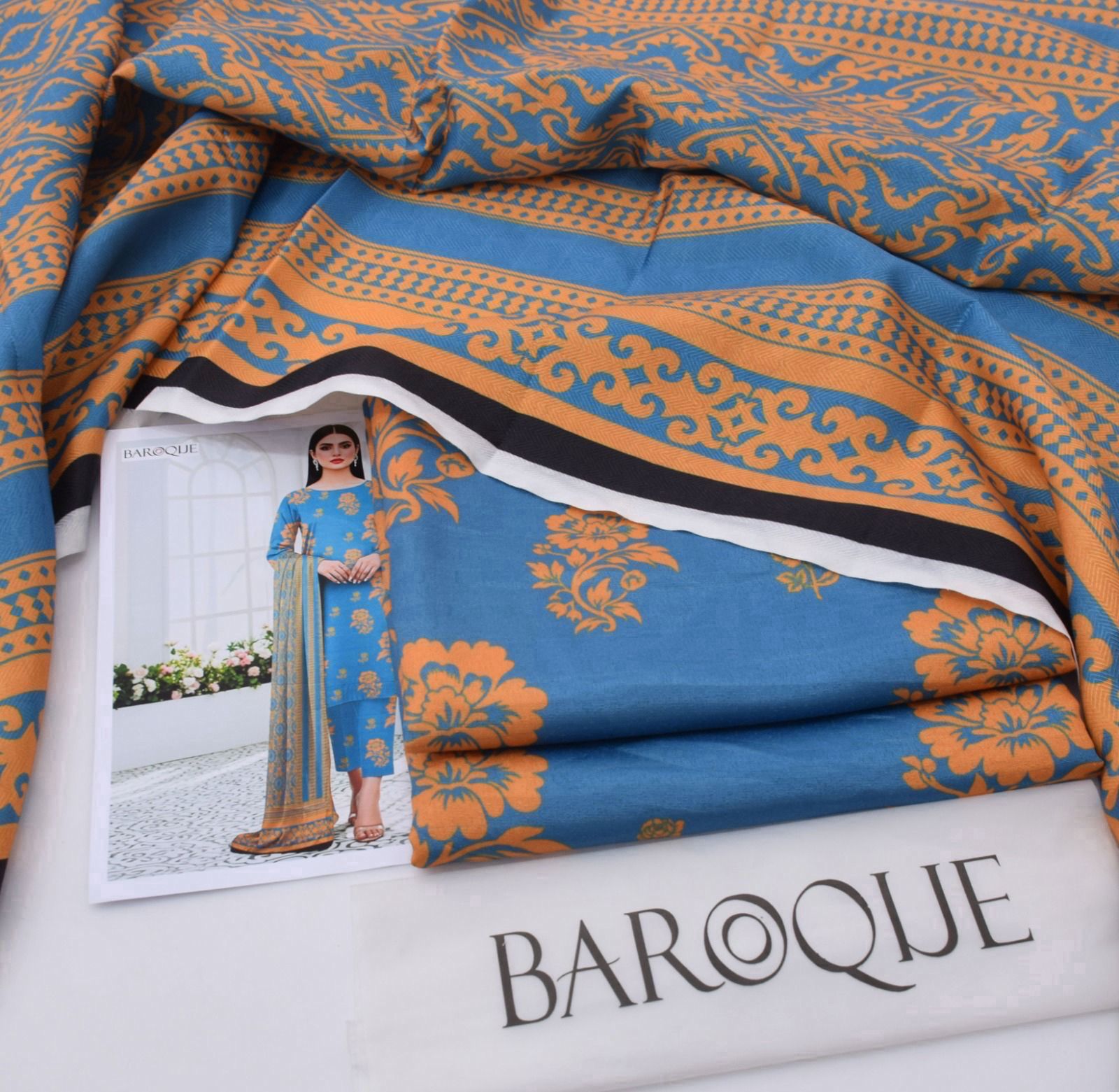 Premium Karandi 3-Piece Suit – Winter Collection