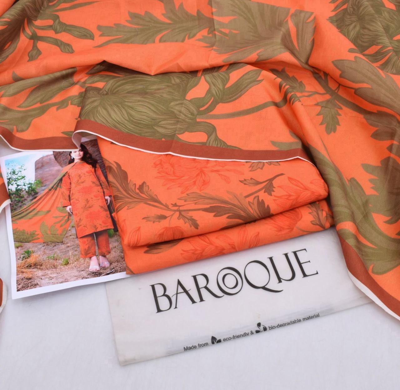 Premium Karandi 3-Piece Suit – Winter Collection