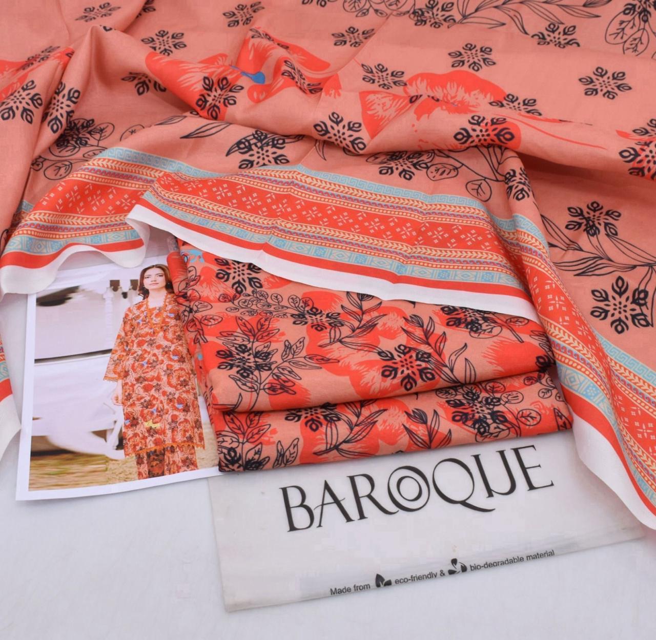 Premium Karandi 3-Piece Suit – Winter Collection