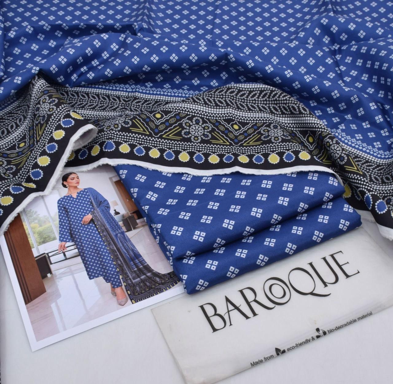 Premium Karandi 3-Piece Suit – Winter Collection