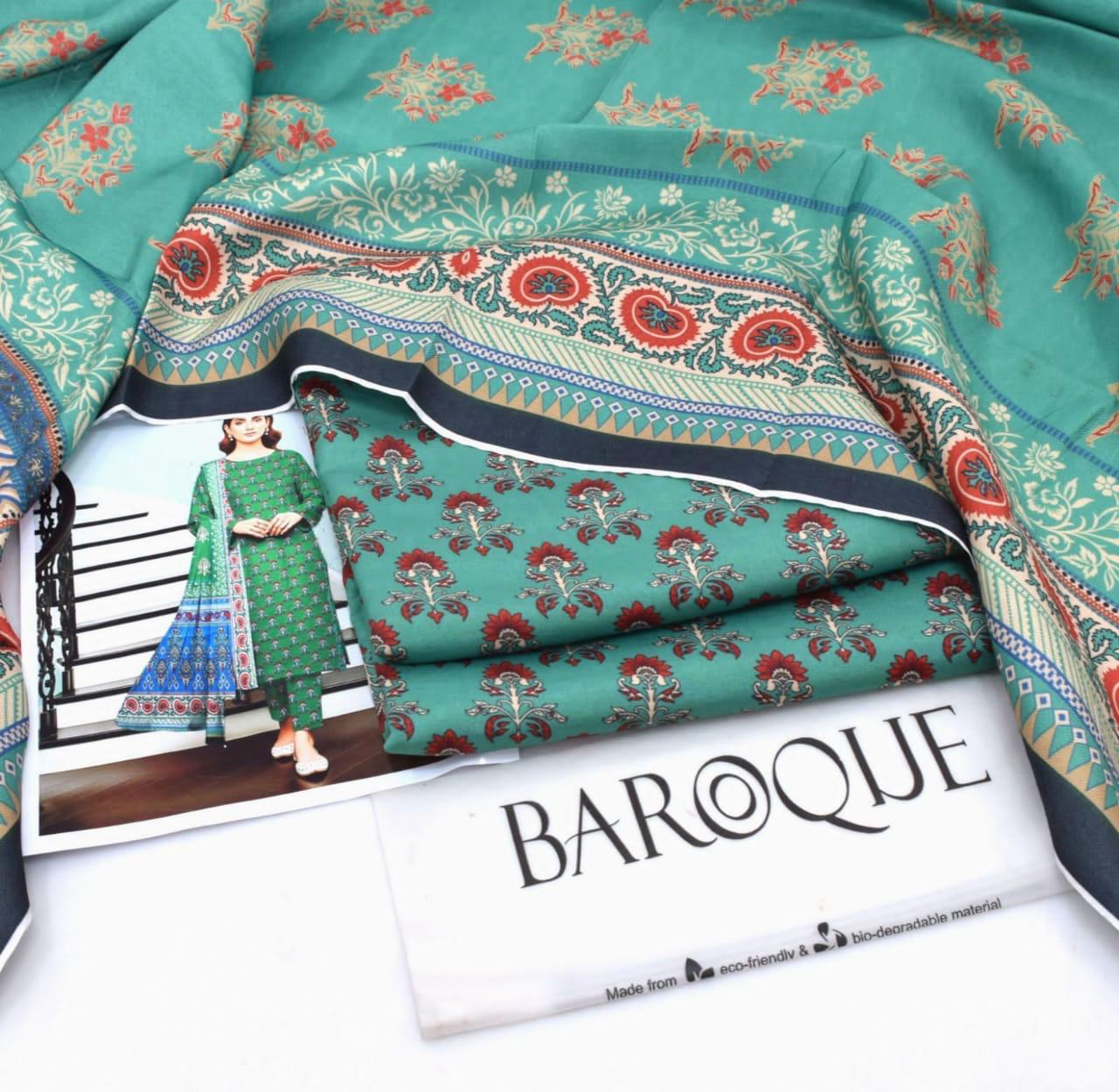 Premium Karandi 3-Piece Suit – Winter Collection