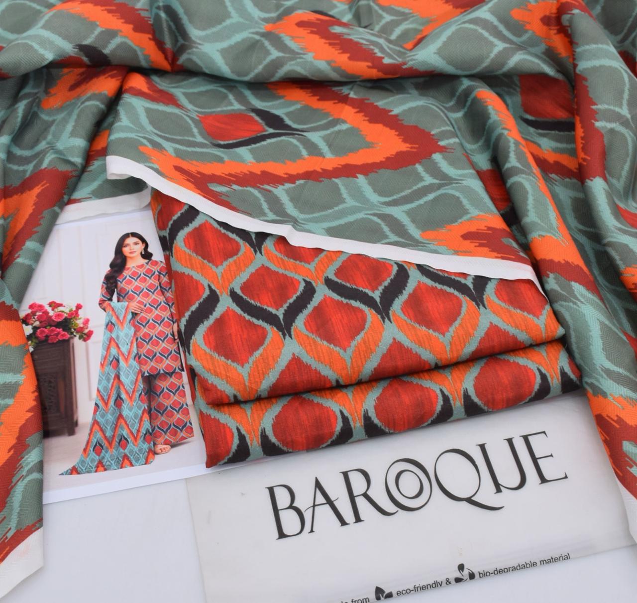 Premium Karandi 3-Piece Suit – Winter Collection