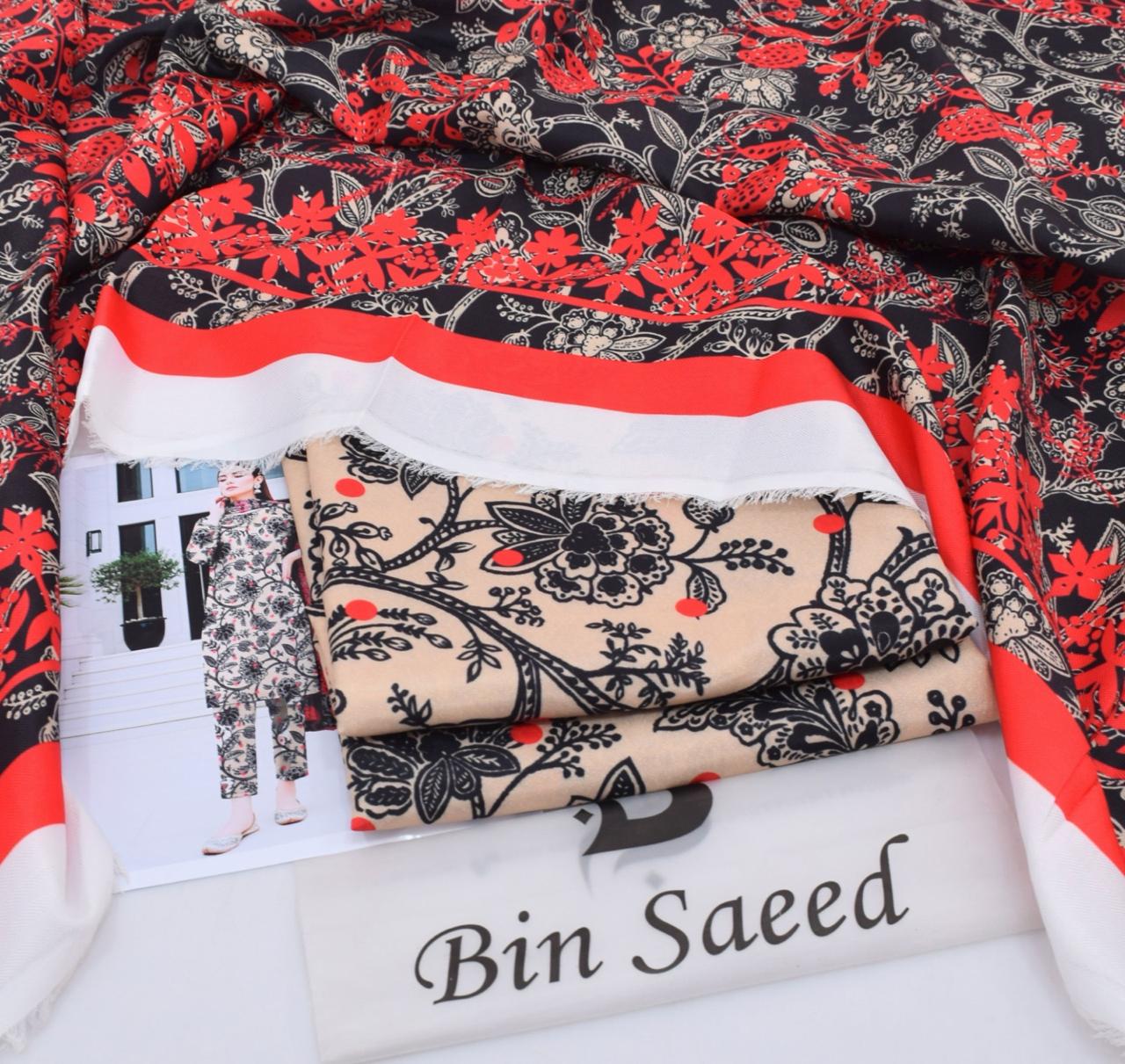 Premium Karandi 3-Piece Suit – Winter Collection